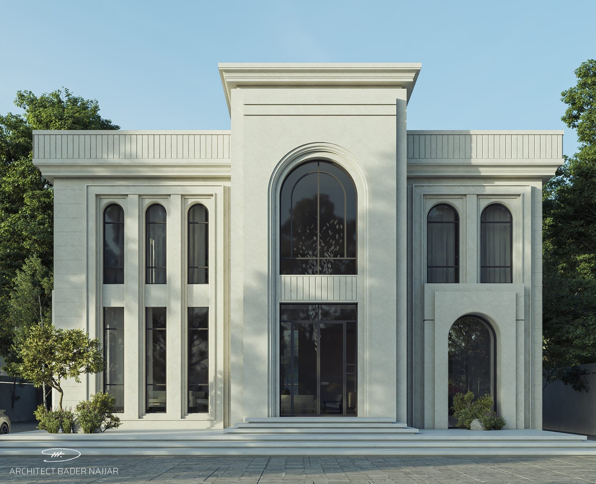 The Classic Villa by Vectra Design Studio, day view